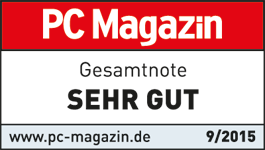 Auszeichnung von PC Magazin