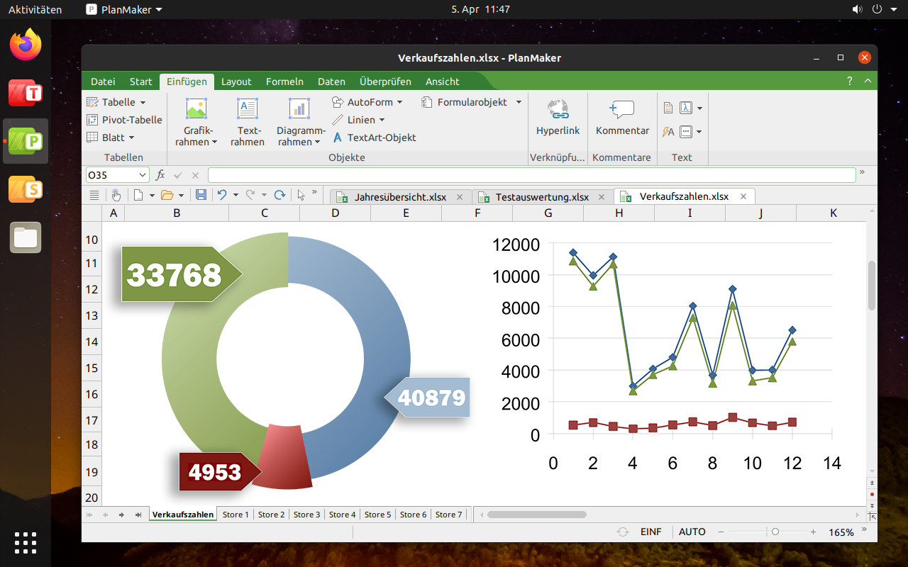 PlanMaker für Linux, die DSGVO-konforme Alternative zu Microsoft Excel.