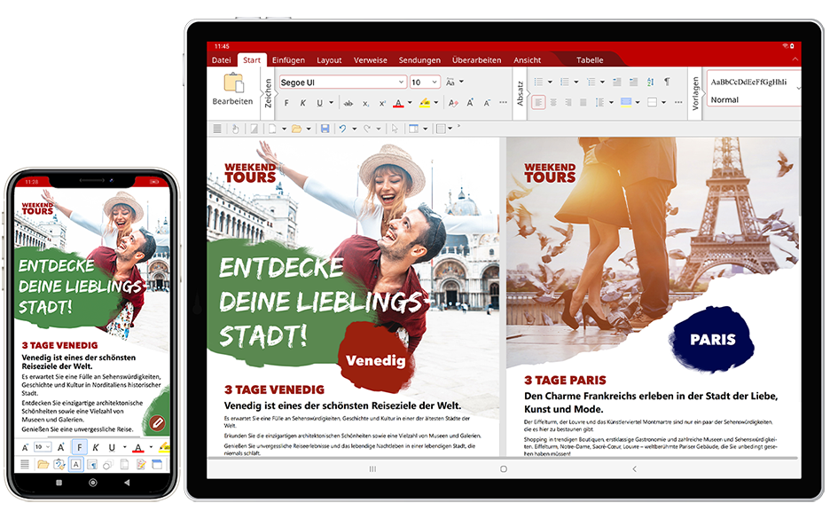 TextMaker für Android, die DSGVO-konforme Alternative zu Microsoft Word.